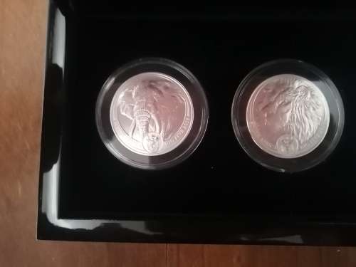 Big Five Silver UNC Set (2019 - 2021) in Display Box